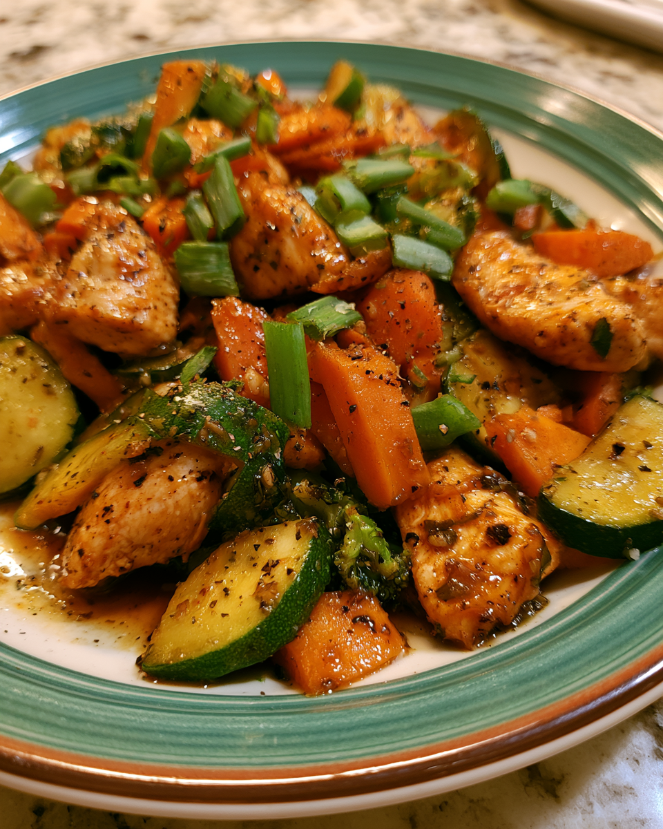 Chicken Zucchini Stir Fry: 30-Minute Simple Comforting
